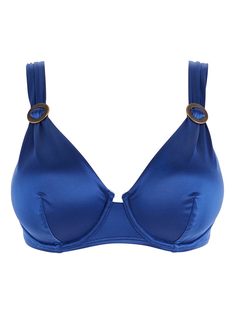 Haut de maillot de bain Maui Sans Complexe Bleu outremer - Kiabi