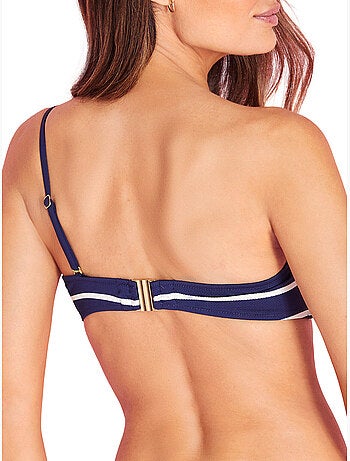 Haut de maillot de bain non préformé asymétrique multipositions ipanema
