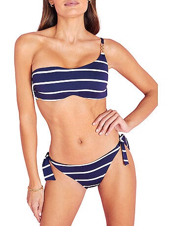 Haut de maillot de bain non préformé asymétrique multipositions ipanema