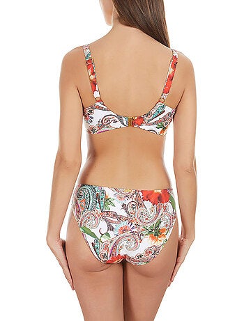 Haut de maillot de bain non préformé cachemire