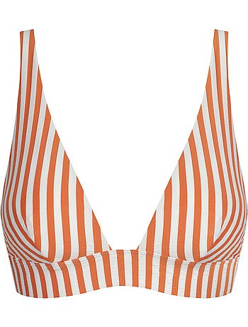 Haut de maillot de bain paddé sans armatures Resort