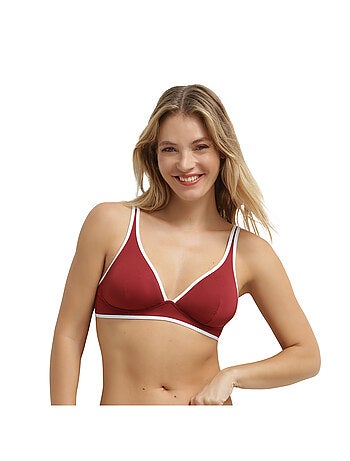 Haut de maillot de bain paddé sans armatures Timeless