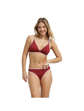 Haut de maillot de bain paddé sans armatures Timeless