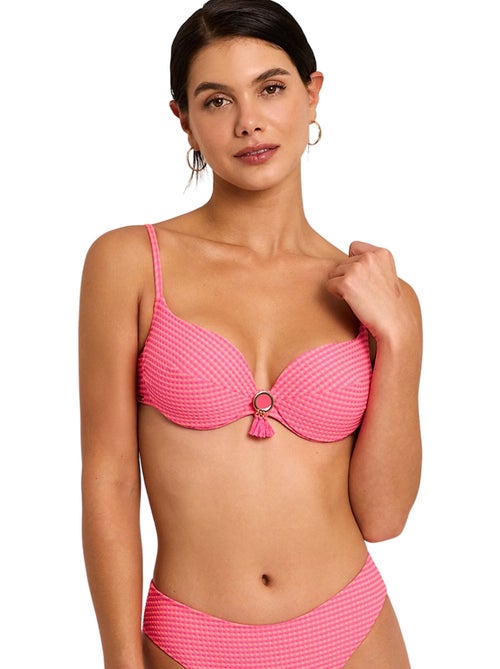 Haut de maillot de bain préformé armaturé bikini bay - Kiabi Haut de maillot de bain préformé armaturé bikini bay - Kiabi