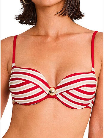 Haut de maillot de bain préformé armaturé sailor