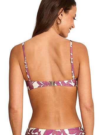 Haut de maillot de bain préformé armaturé salvia