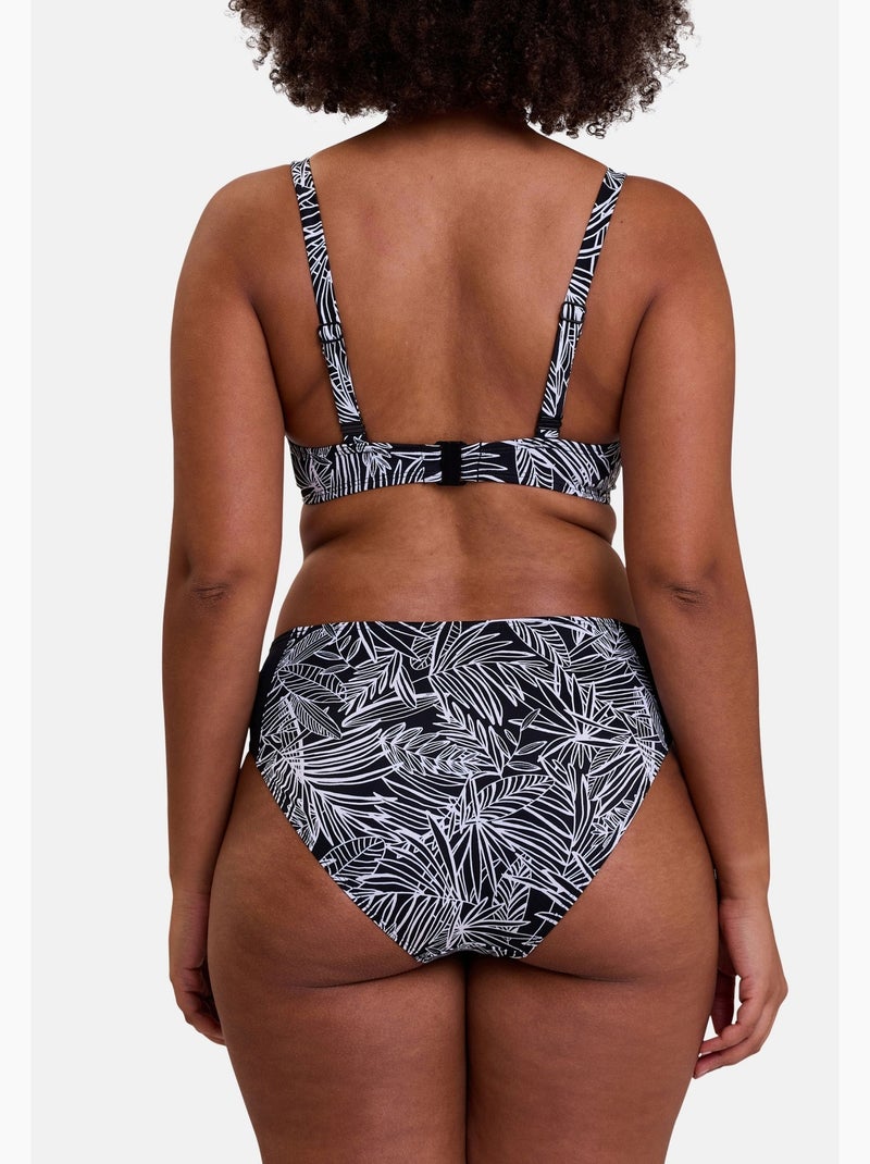 Haut de maillot de bain seychelles sans complexe lingerie Noir Blanc - Kiabi