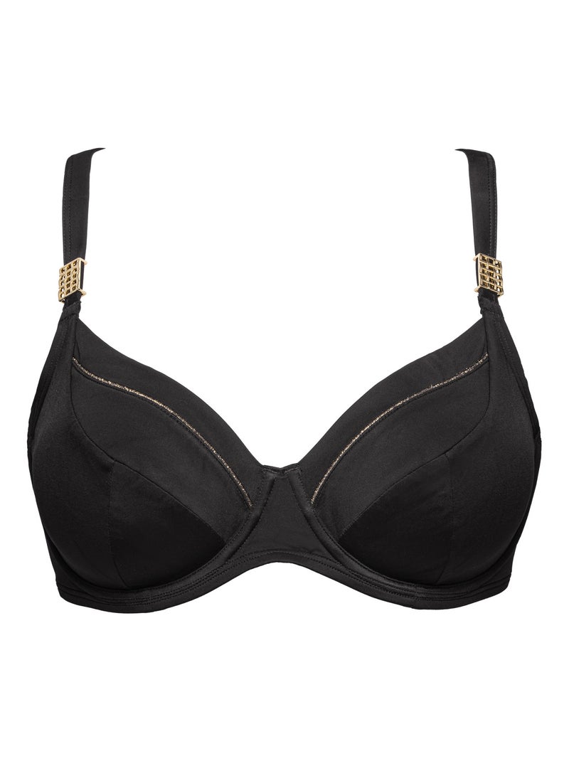 Haut de maillot de bain Speekaboo Shape Sans Complexe Noir - Kiabi