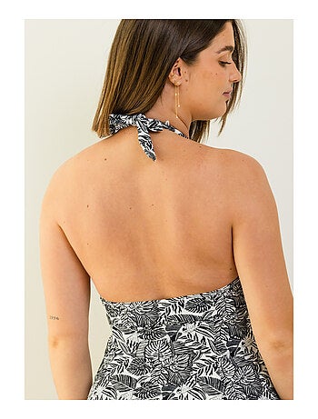 Haut de maillot de bain tankini à coques amovibles Boston
