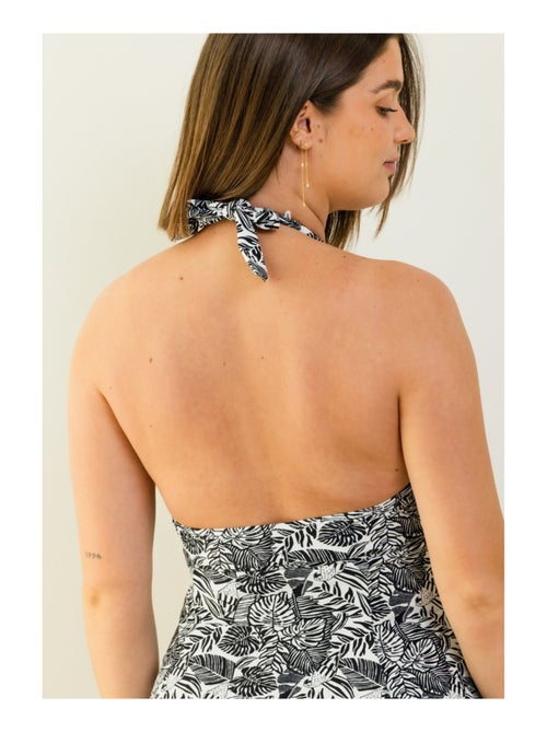 Haut de maillot de bain tankini à coques amovibles Boston - Kiabi