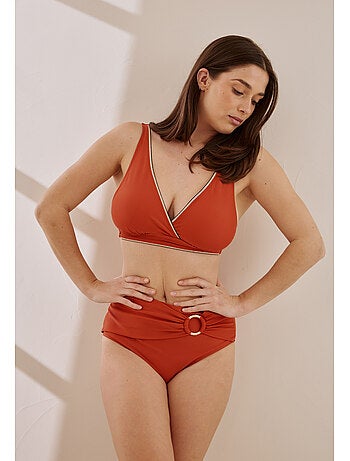 Haut de maillot de bain triangle à coques amovibles Djenna