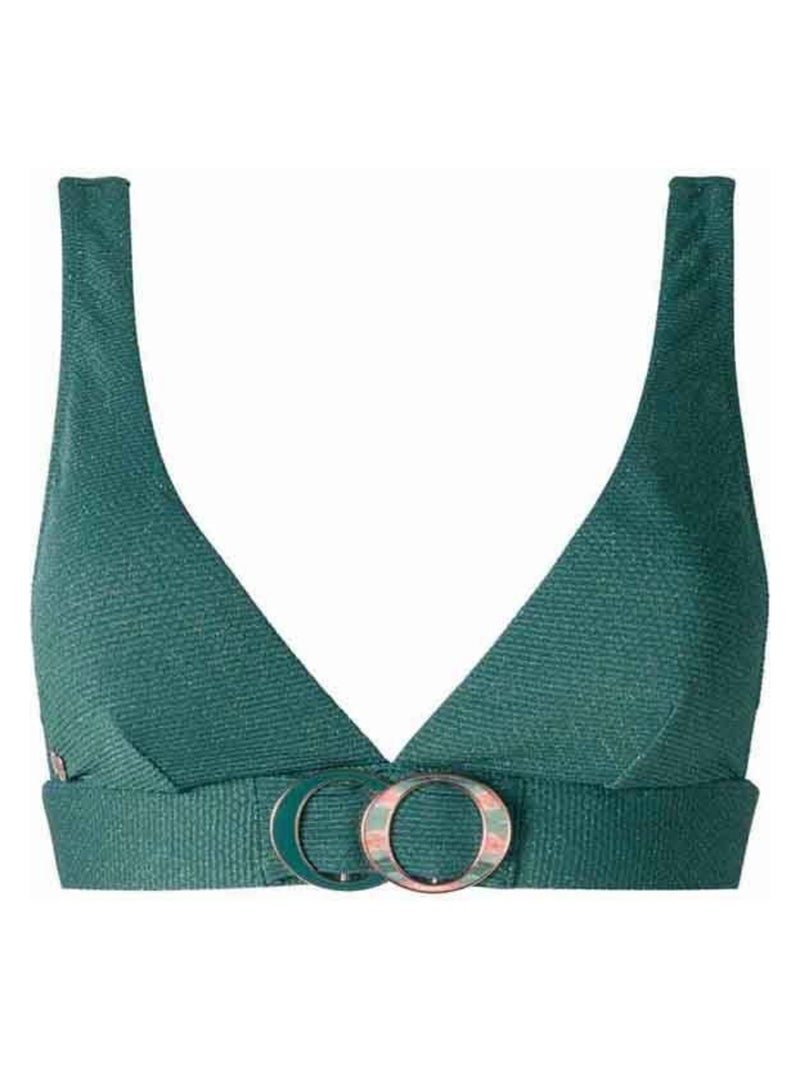 Haut de maillot de bain triangle AMOUR - Brigitte Bardot Bain Vert - Kiabi