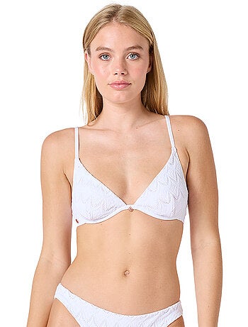Haut de maillot de bain triangle armaturé MACRAME - Brigitte Bardot Bain