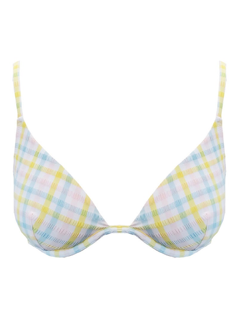 Haut de maillot de bain triangle armaturé MAQUIS - Brigitte Bardot Bain Blanc - Kiabi