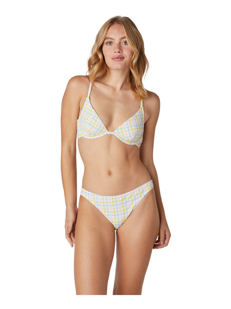 Haut de maillot de bain triangle armaturé MAQUIS - Brigitte Bardot Bain Blanc - Kiabi