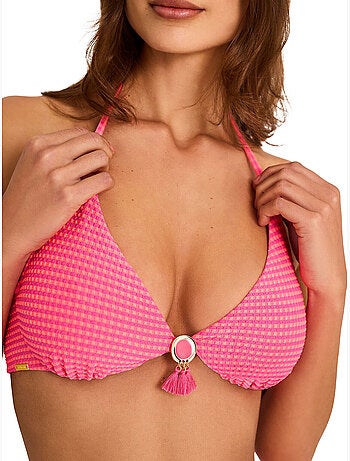 Haut de maillot de bain triangle armaturé non préformé bikini bay