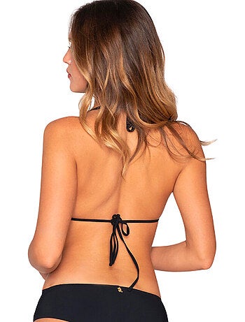 Haut de maillot de bain triangle convertible blue sense