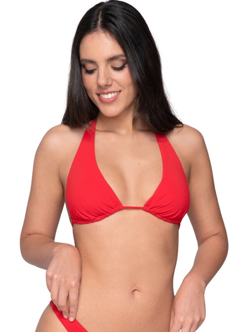 Haut de maillot de bain triangle convertible blue sense - Kiabi Haut de maillot de bain triangle convertible blue sense - Kiabi