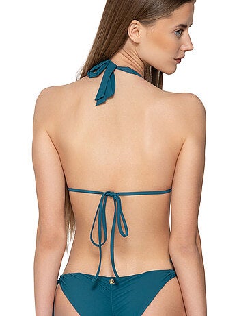 Haut de maillot de bain triangle coques amovibles blue sense