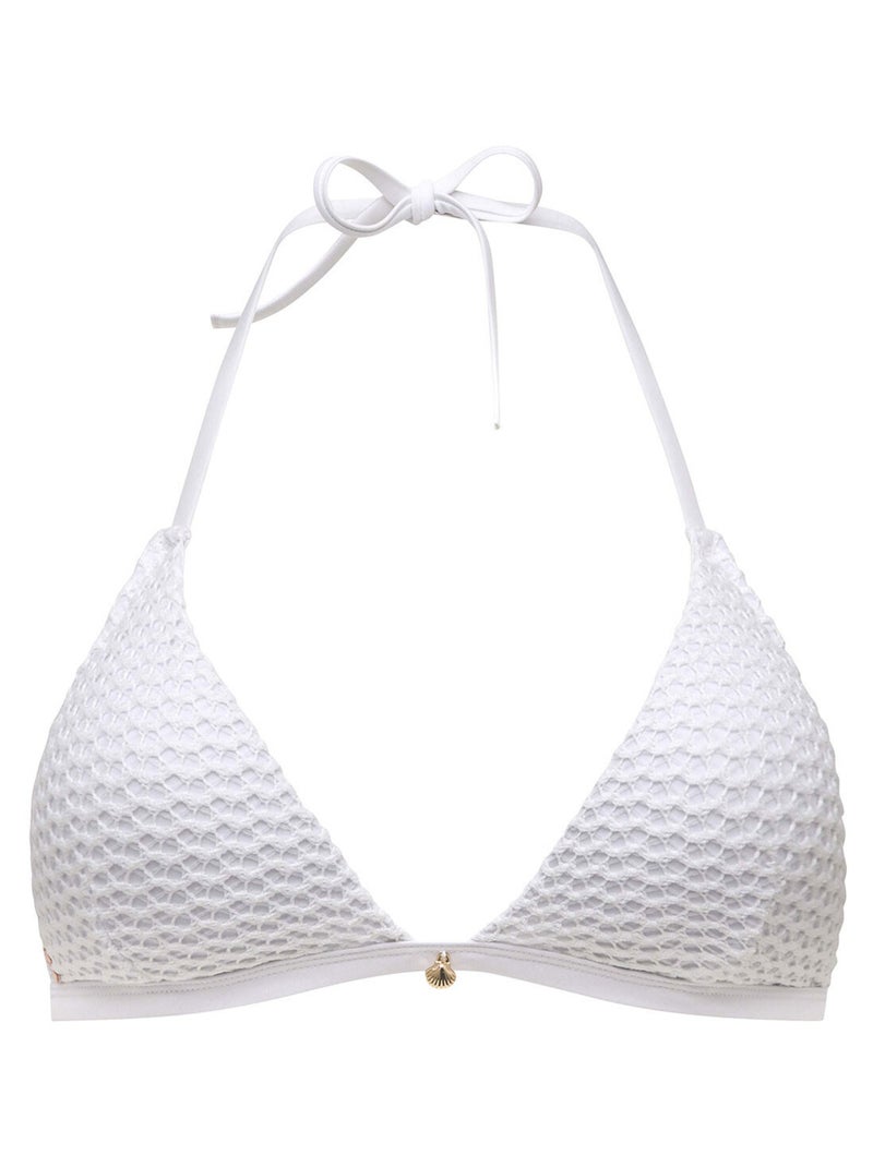 Haut de maillot de bain triangle EMBRUN - Brigitte Bardot Bain Blanc - Kiabi