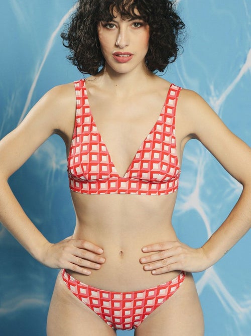 Haut de maillot de bain triangle IBIZA - Camille Cerf & Pomm'Poire - Kiabi