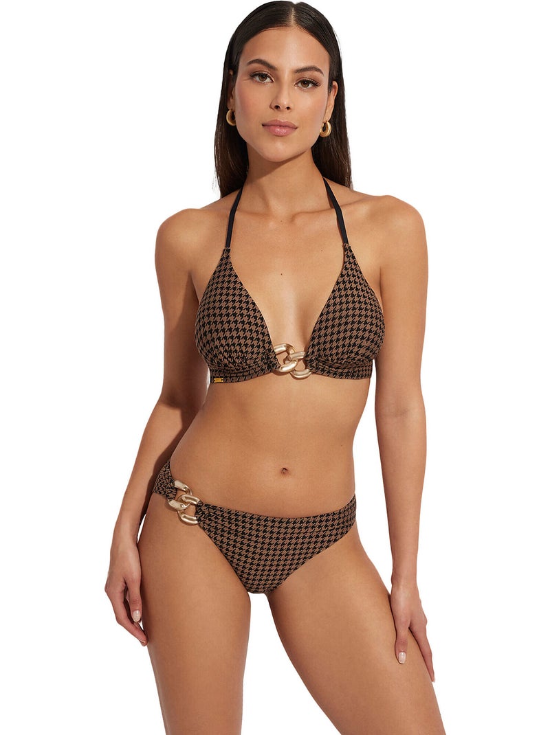 Haut de maillot de bain triangle préformé corfu Noir - Kiabi