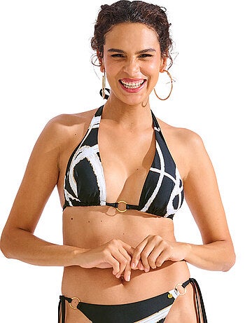 Haut de maillot de bain triangle préformé sans armatures honolulu