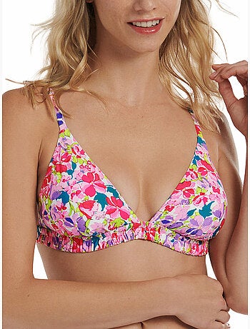 Haut de maillot de bain triangle préformé sans armatures napoli