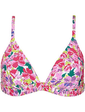 Haut de maillot de bain triangle préformé sans armatures napoli