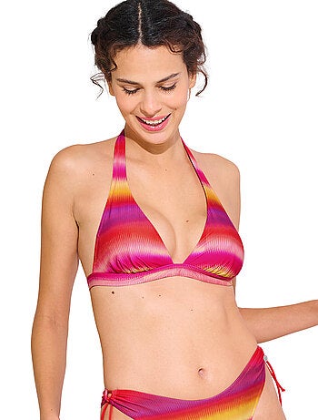 Haut de maillot de bain triangle préformé sans armatures osaka