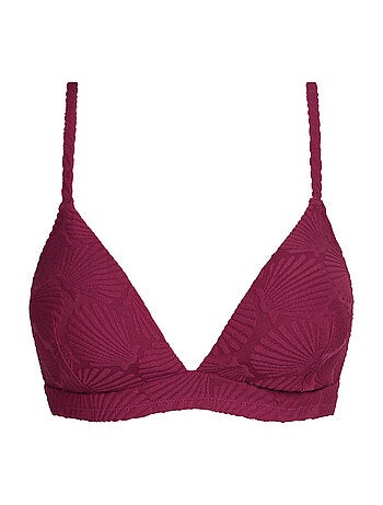 Haut de maillot de bain triangle sans armatures Shell