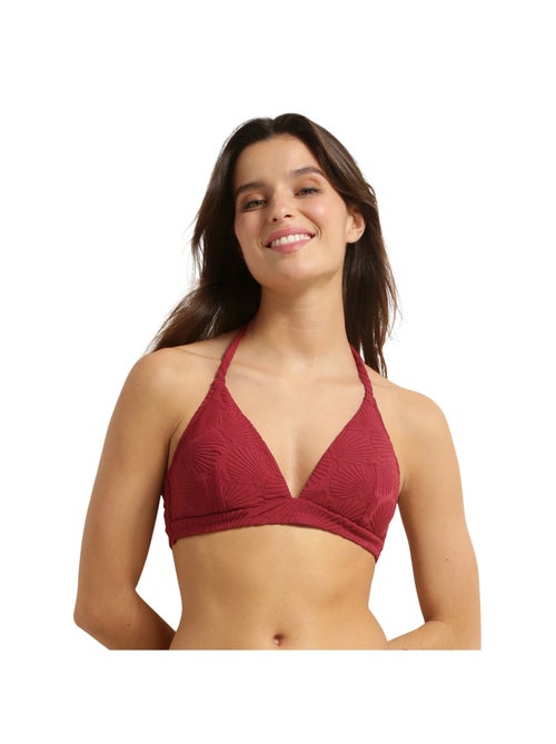 Haut de maillot de bain triangle sans armatures Shell - Kiabi