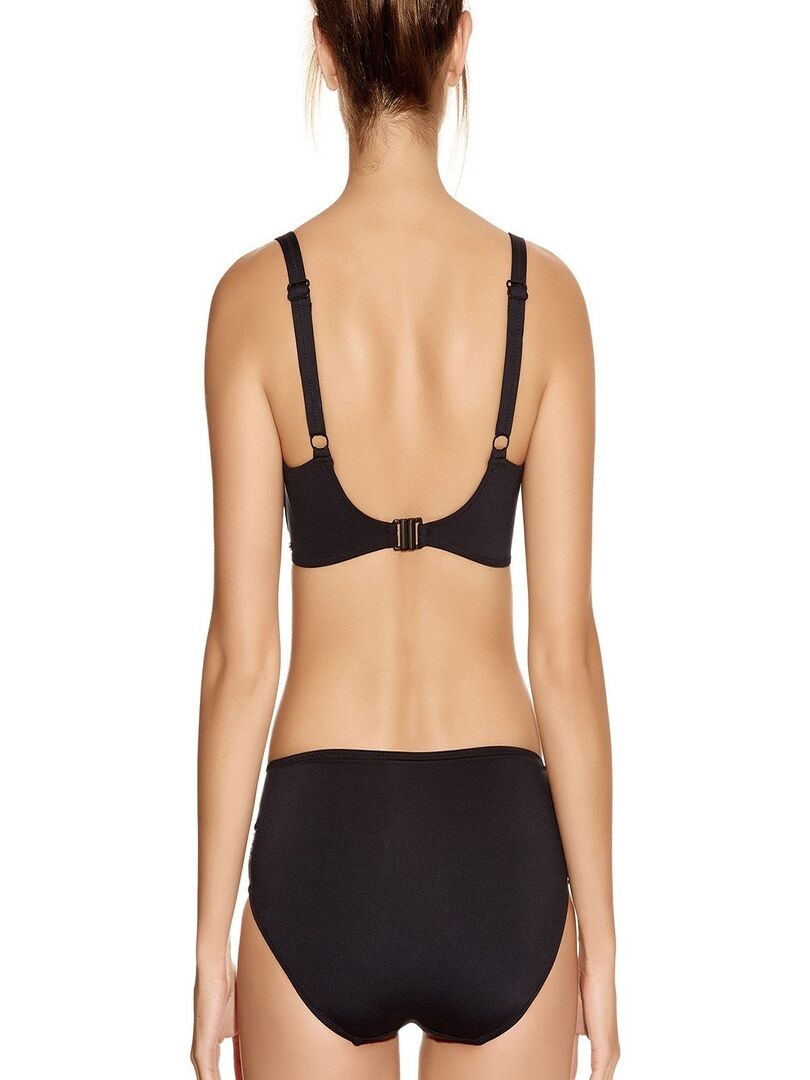 Haut de maillot de bain Versailles minimiseur à armatures Noir - Kiabi