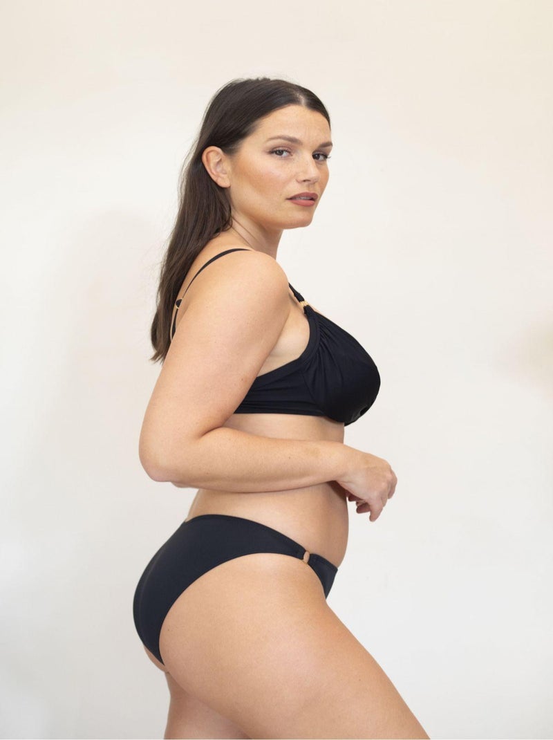 Haut De Maillot Drape Paloma | Gerard Pasquier Noir - Kiabi