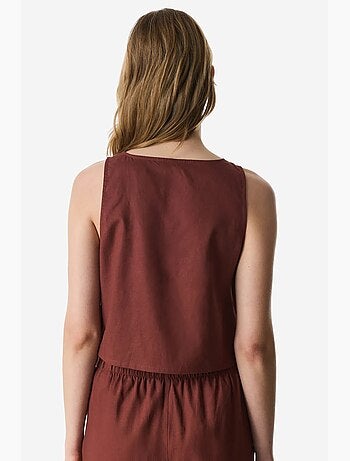 Haut de maillot manches courtes penti