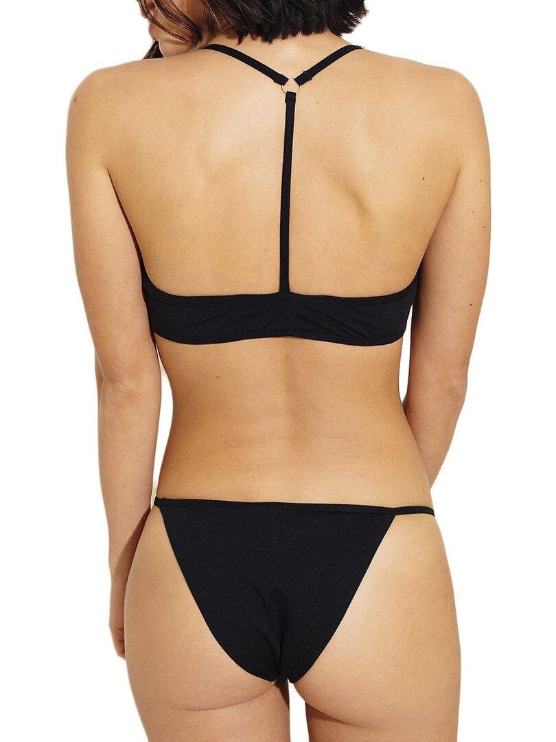 Haut de maillot recyclé triangle Vanessa Noir - Kiabi