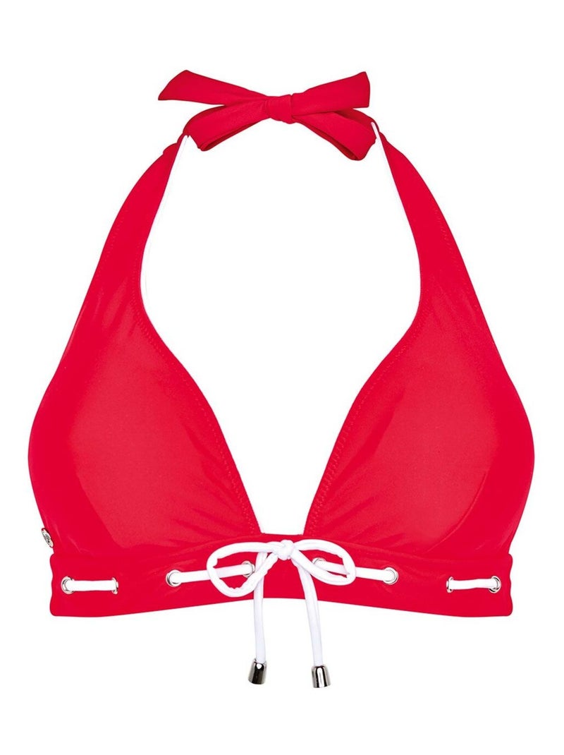 Haut de maillot triangle HORIZON - Brigitte Bardot Bain Rouge - Kiabi