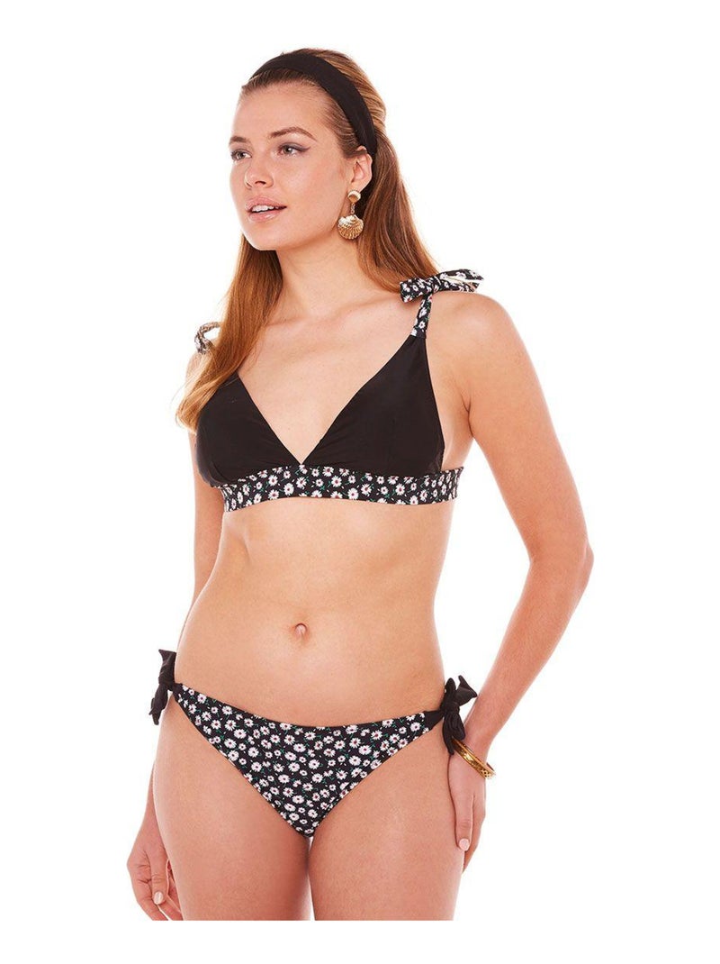 Haut de maillot triangle PARADIS - Brigitte Bardot Bain Noir - Kiabi