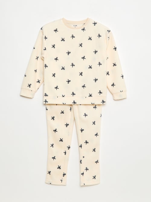 Haut de pyjama à motif - Kiabi