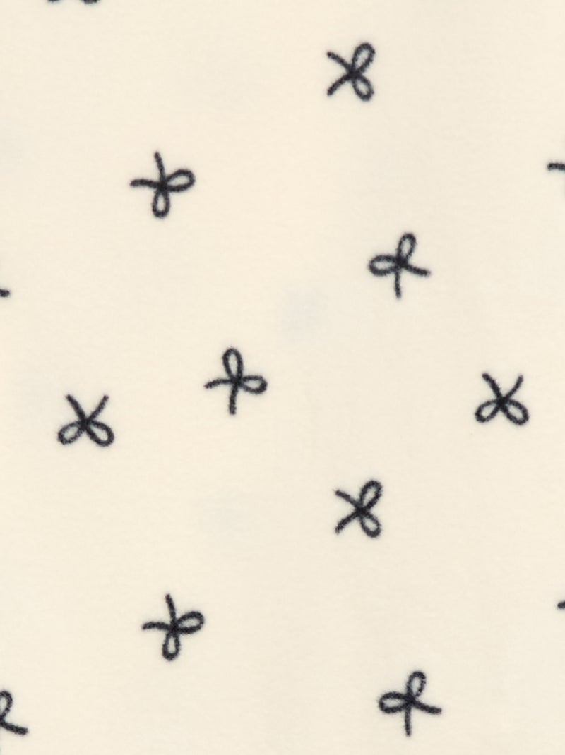 Haut de pyjama à motif Blanc - Kiabi