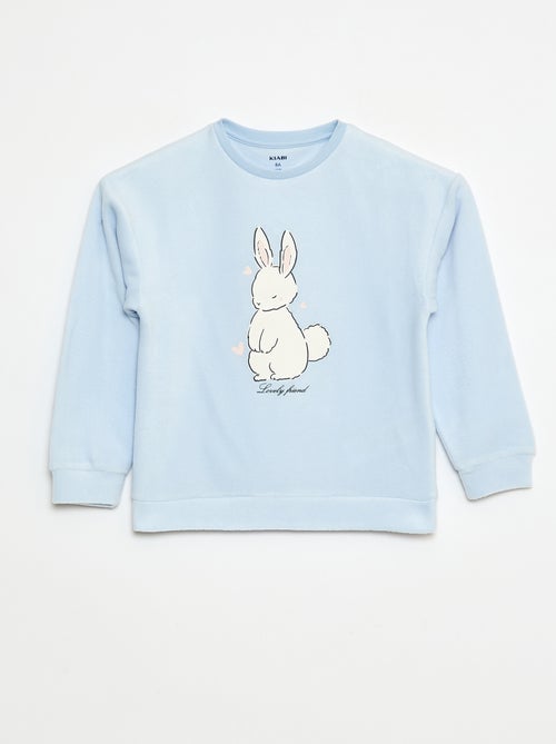 Haut de pyjama à motif - Kiabi