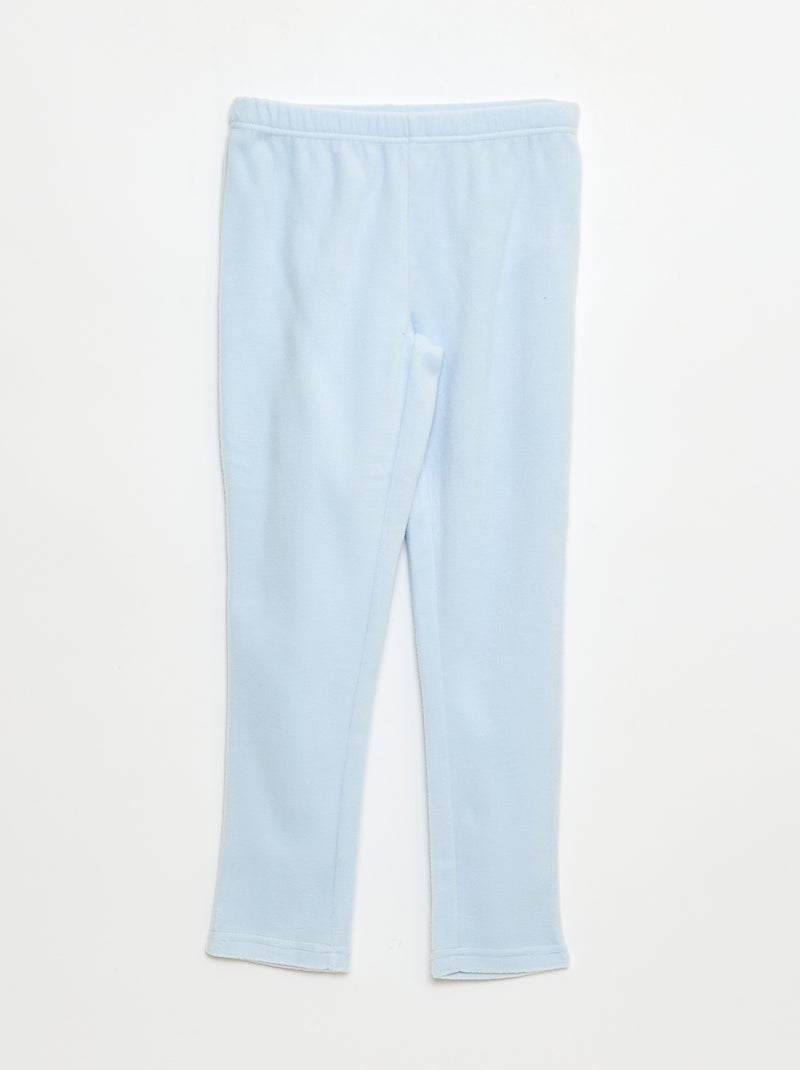 Haut de pyjama à motif Bleu - Kiabi