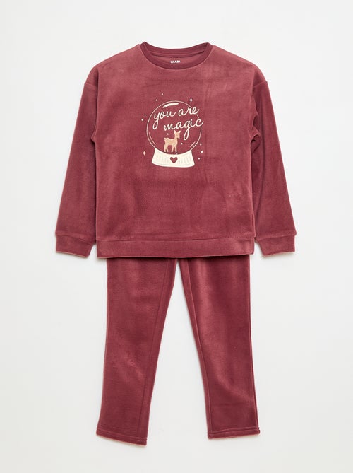 Haut de pyjama à motif - Kiabi