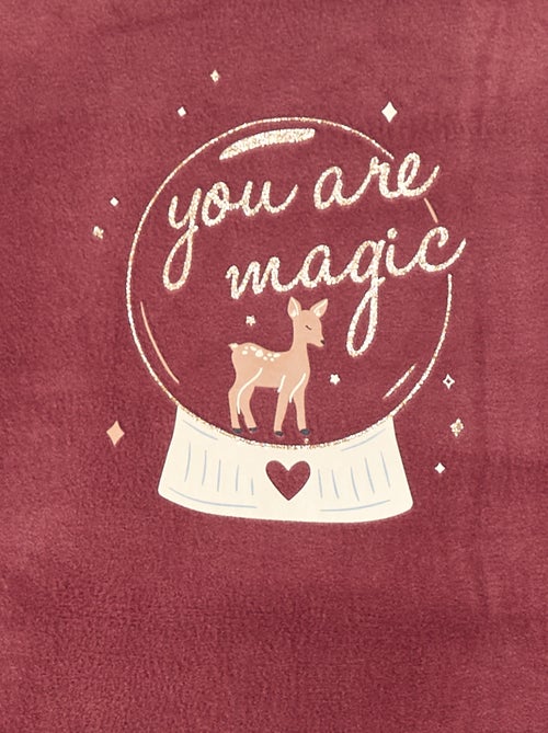 Haut de pyjama à motif - Kiabi