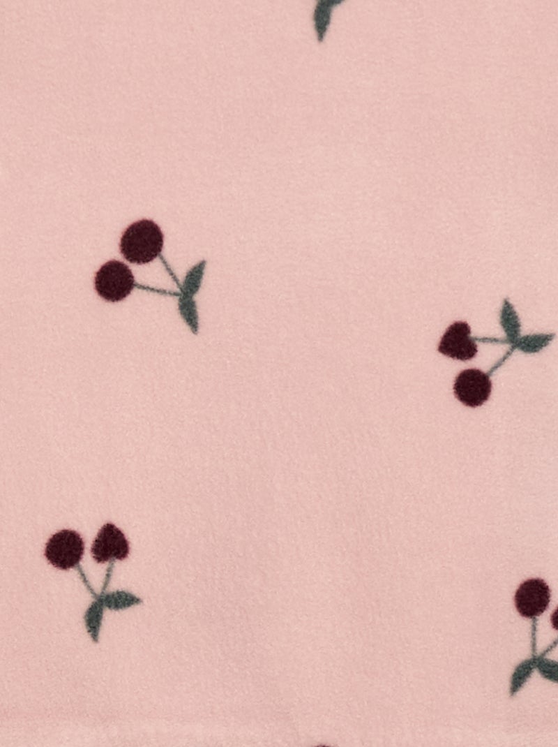 Haut de pyjama à motif Rose - Kiabi