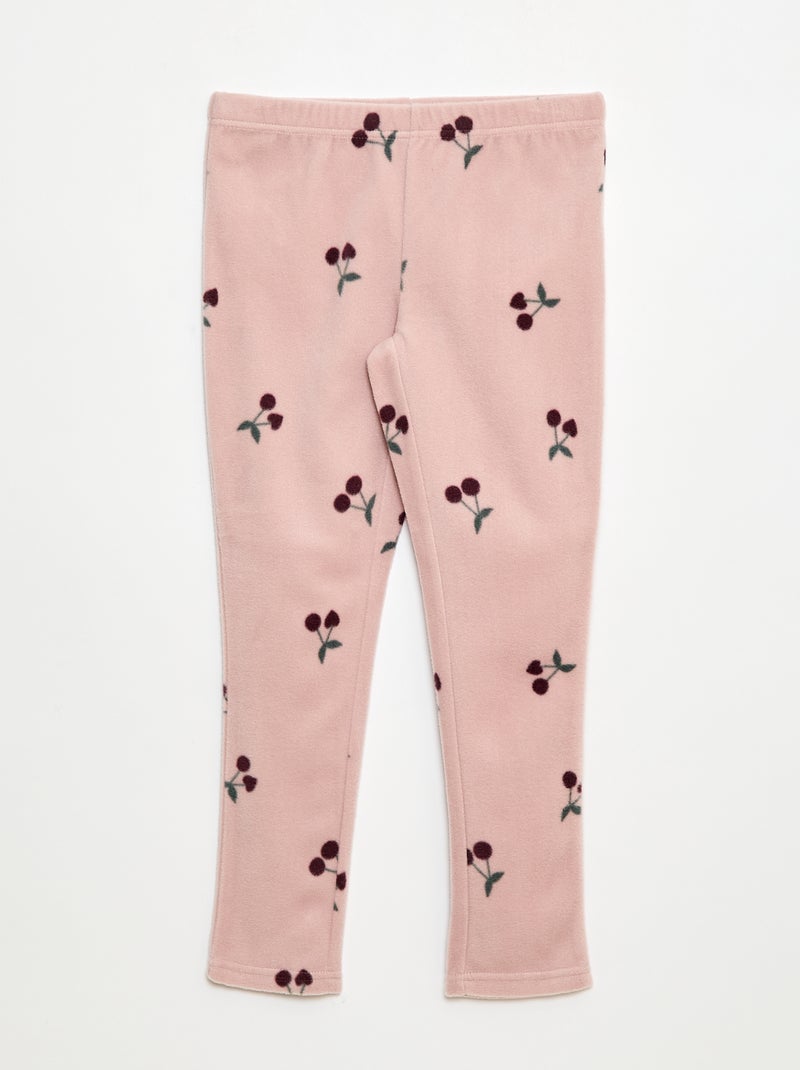 Haut de pyjama à motif Rose - Kiabi