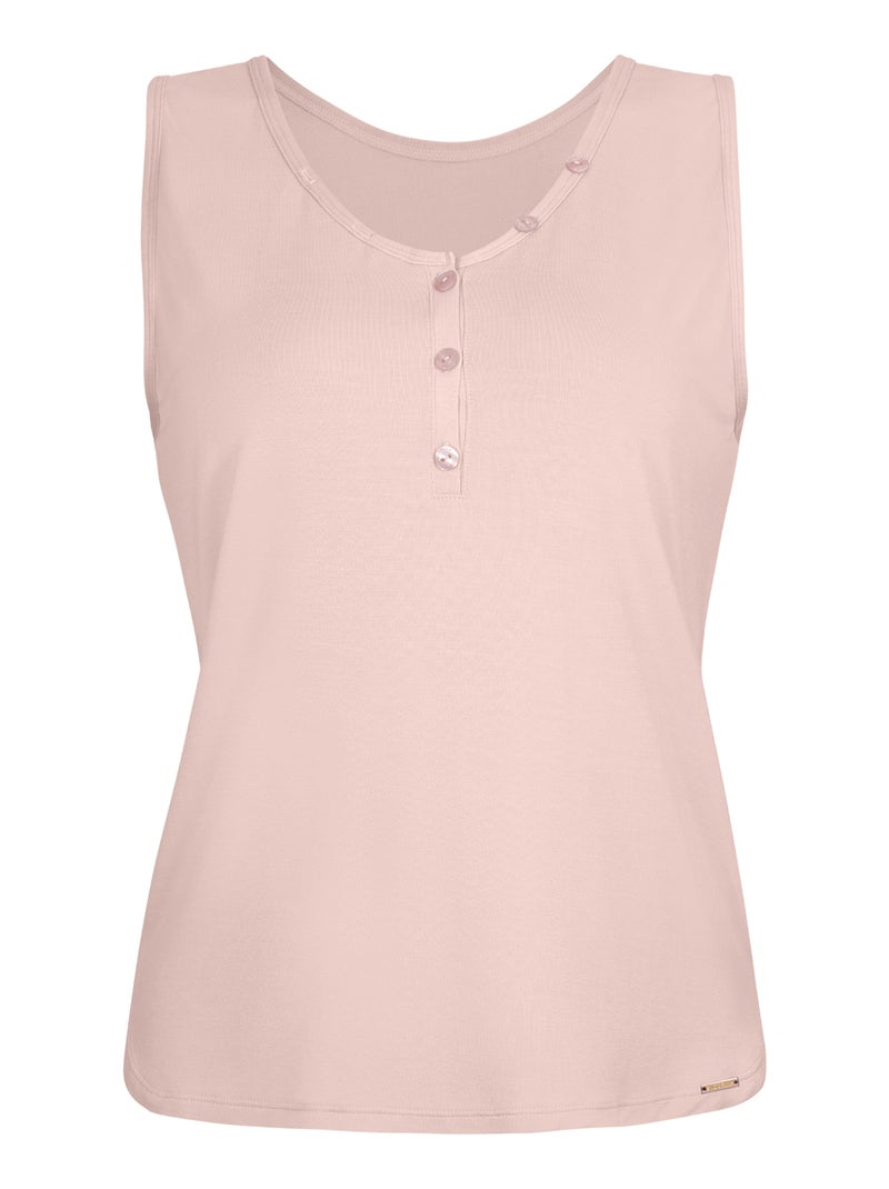Haut de pyjama céleste Dorina Rose - Kiabi