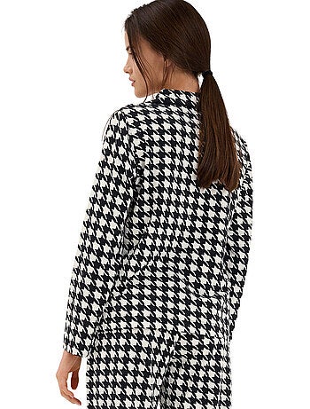 Haut de pyjama chemise manches longues mia