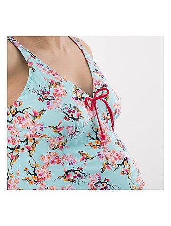 Haut de pyjama de grossesse et allaitement Manches courtes 'Bogema'