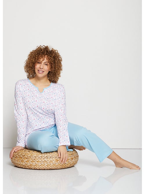 Haut de pyjama manches longues - afibel - Kiabi Haut de pyjama manches longues - afibel - Kiabi